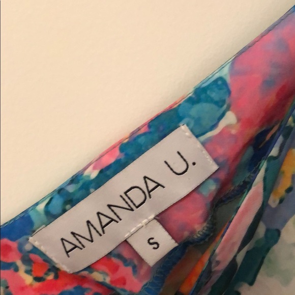 Amanda Uprichard floral dress sz small - Picture 3 of 4
